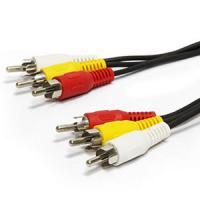 Кабель колокольчики 3RCA-3RCA, 1м