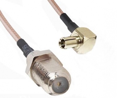 Переходник F-female - TS9 пигтейл Переходник F-female - TS9 пигтейл